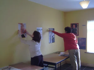 Preparations for info day - 2004