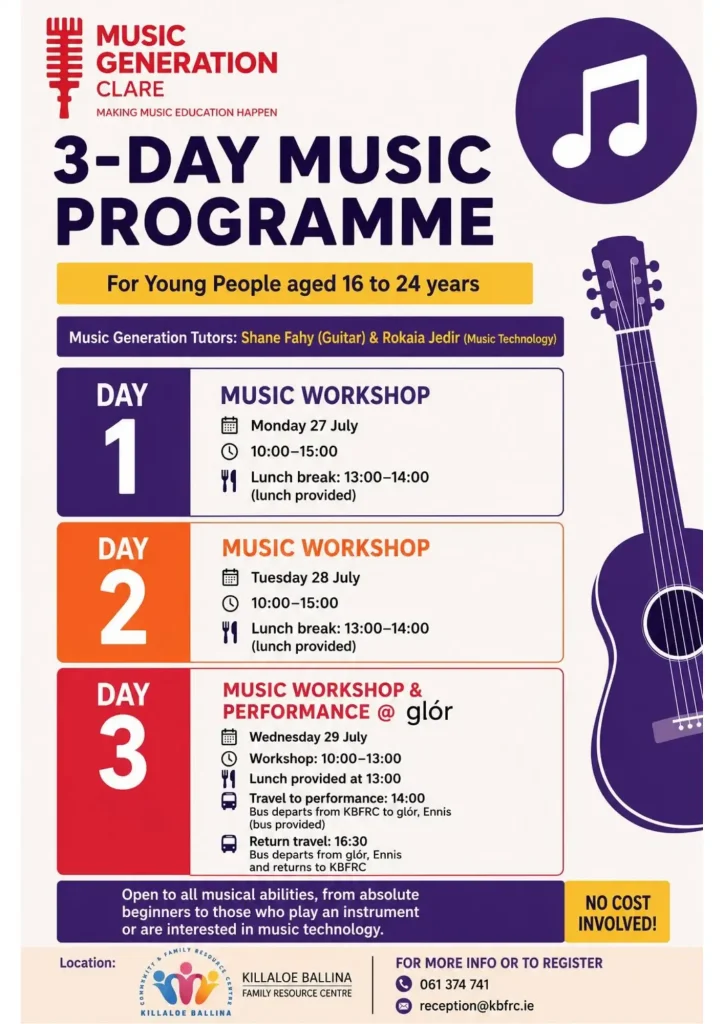Free Music Programme for Young People